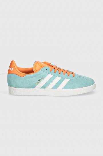 Кроссовки adidas Originals Gazelle цвет бирюзовый IH2627 Кроссовки adidas Originals Gazelle цвет бирюзовый IH2627