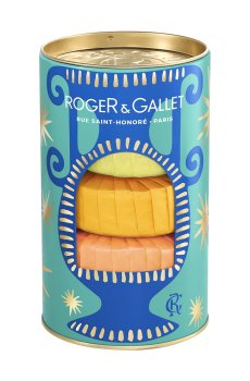 Парфюмированный набор мыла Roger & Gallet Perfumed Soap Trio (Neroli, 100 г + Fleur dOsmanthus, 100 г + Vanille Soleil, 100 г)