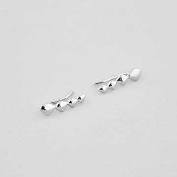 Серебряные серьги Minimal 521058 Серебряные серьги Minimal 521058