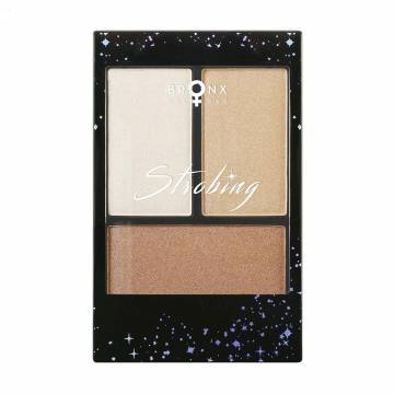 Палетка для контуринга лица Bronx Colors Strobing Palette 01 Golden, 20 г Палетка для контуринга лица Bronx Colors Strobing Palette 01 Golden, 20 г