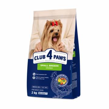 Сухой корм для собак Club 4 Paws Premium для малых пород, 2 кг