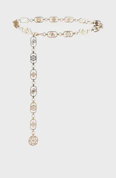 Женский золотистый ремень Золотой ONESIZE Guess BW9294.P5420;GOL