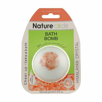Бомбочка для ванн Nature Code Himalayan Crystal, 100 г (блистер) Бомбочка для ванн Nature Code Himalayan Crystal, 100 г (блистер)