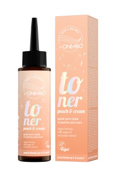 Тонер для волос OnlyBio Hair in Balance Toner, Peach-Cream, 100 мл