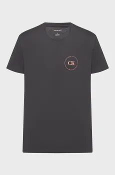 Мужская черная футболка WHOLESALE Черный XL Calvin Klein Jeans LV04RF801G