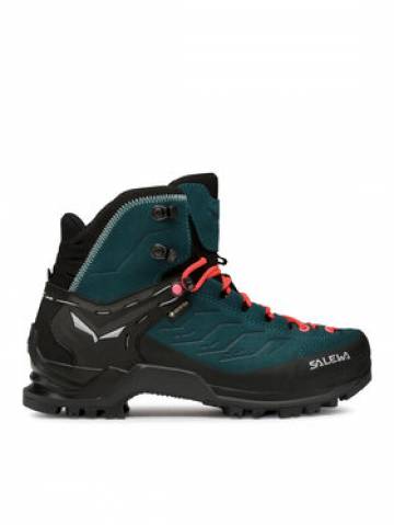 Salewa Трекінгові черевики Ws Mtn Trainer Mid Gtx GORE-TEX 63459 8550 Голубий Salewa Трекінгові черевики Ws Mtn Trainer Mid Gtx GORE-TEX 63459 8550 Голубий