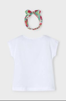 Детская хлопковая футболка Mayoral