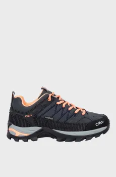 Женские темно-серые замшевые кроссовки RIGEL LOW TREKKING SHOES WP Серый 41 CMP 3Q13246-65UP