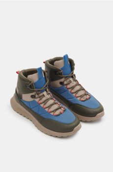 Кросівки з імітації замші - різнобарвний