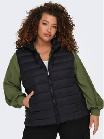 ONLY Carmakoma Безрукавка 15305695 Чорний Regular Fit ONLY Carmakoma Безрукавка 15305695 Чорний Regular Fit