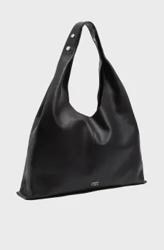 Женская черная кожаная сумка Черный ONESIZE Bimba Y Lola 252BBAJ3A.10602