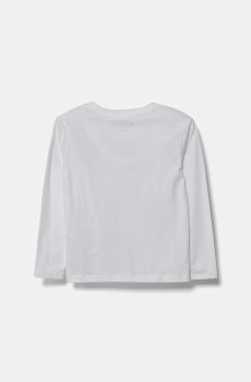 Хлопковый детский лонгслив Guess