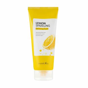Уценка! Пенка для умывания Secret Key Lemon Sparkling Cleansing Foam с экстрактом лимона, 200 мл Уценка! Пенка для умывания Secret Key Lemon Sparkling Cleansing Foam с экстрактом лимона, 200 мл