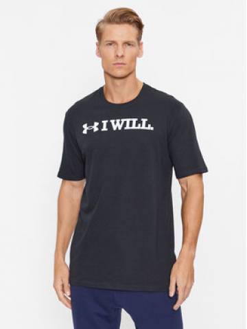Under Armour Футболка Ua I Wll Ss 1379023 Чорний Loose Fit Under Armour Футболка Ua I Wll Ss 1379023 Чорний Loose Fit