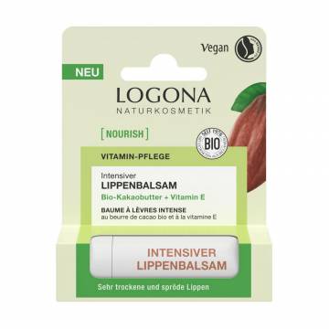 Питательный био-бальзам для губ Logona Lip Balm Какао, 4.6 г Питательный био-бальзам для губ Logona Lip Balm Какао, 4.6 г
