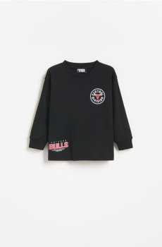 Reserved - BABIES` T-SHIRT - чорний - 373KM-99X