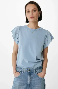 Женский голубой топ Голубой L Mexx FL2030033W