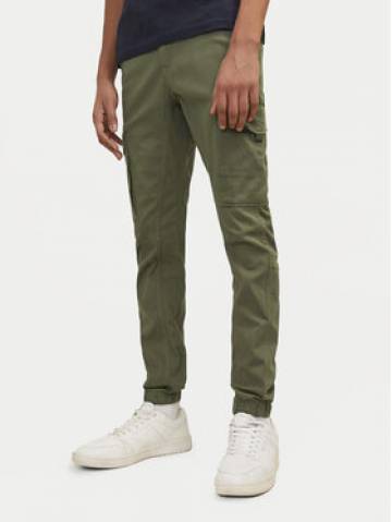 Jack&Jones Junior Штани з тканини Paul 12151639 Зелений Slim Fit Jack&Jones Junior Штани з тканини Paul 12151639 Зелений Slim Fit