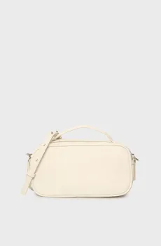Женская белая сумка с узором MONOGRAM Белый ONESIZE Calvin Klein LV04K3185G
