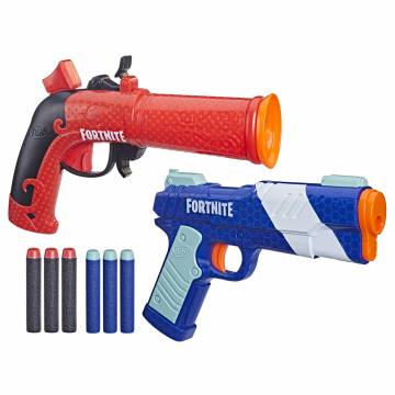 Набір іграшкових бластерів Nerf Fortnite Dual Pack (F6243) Набір іграшкових бластерів Nerf Fortnite Dual Pack (F6243)