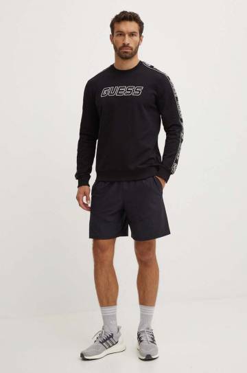 Кофта Guess ARLO мужская цвет чёрный с принтом Z4GQ24 K6ZS1 Кофта Guess ARLO мужская цвет чёрный с принтом Z4GQ24 K6ZS1