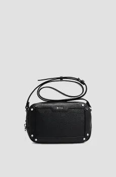 Женская черная кожаная сумка Черный ONESIZE BOSS 50499133;001