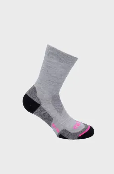 Женские серые носки TREKKING WOOL Серый 39-42 CMP 3I18956-A263