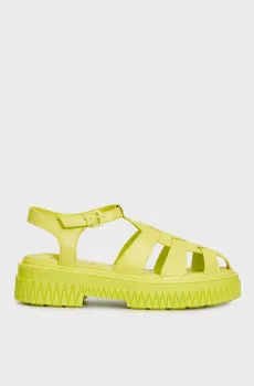 Женские салатовые кожаные сандалии Салатовый 39 Schutz S2157100010015U