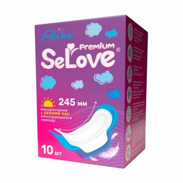 Гигиенические дневные прокладки SeLove Premium 245 мм, 10 шт Гигиенические дневные прокладки SeLove Premium 245 мм, 10 шт
