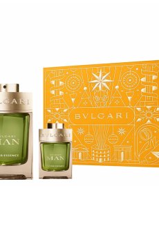 Парфюмированный набор мужской Bvlgari Man Wood Essence Gift Set (парфюмированная вода, 100 мл + парфюмированная вода, 15 мл)