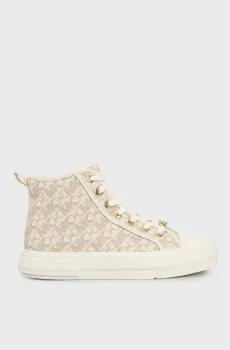 Женские бежевые кеды с узором EVY Бежевый 36.5 Michael Kors 43F4EYFE5B