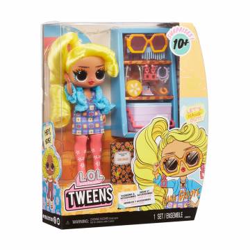 Детский игровой набор с куклой L.O.L. Surprise! Tweens Core Ханна Грув, с аксессуарами, 16.5 см, от 3 лет (591658) Детский игровой набор с куклой L.O.L. Surprise! Tweens Core Ханна Грув, с аксессуарами, 16.5 см, от 3 лет (591658)