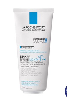 Уценка! Бальзам La Roche-Posay Lipikar Baume Light AP+M для сухой, очень сухой и склонной к атопии кожи лица и тела, 200 мл
