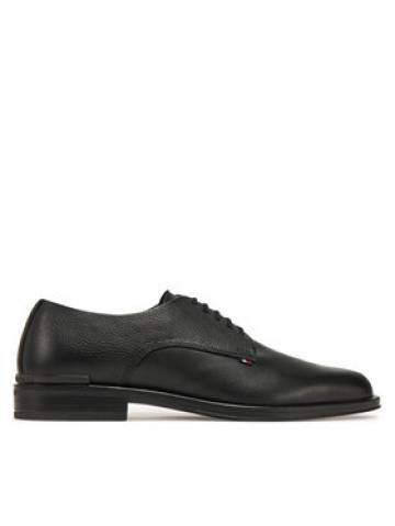 Tommy Hilfiger Туфлі Core Hilfiger Leather Shoe FM0FM05375 Чорний Tommy Hilfiger Туфлі Core Hilfiger Leather Shoe FM0FM05375 Чорний