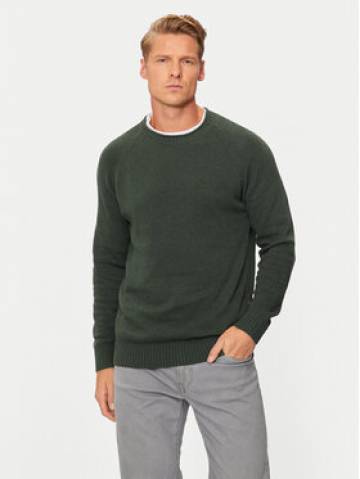 INDICODE Светр Santorino 35-718 Зелений Regular Fit INDICODE Светр Santorino 35-718 Зелений Regular Fit
