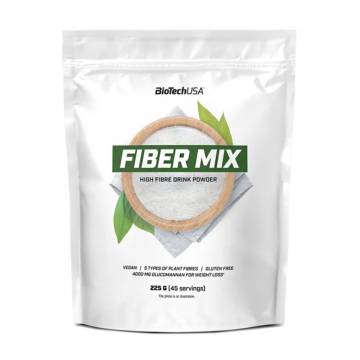 Клетчатка BioTech USA Fiber Mix 4000 мг, в порошке, 225 г Клетчатка BioTech USA Fiber Mix 4000 мг, в порошке, 225 г