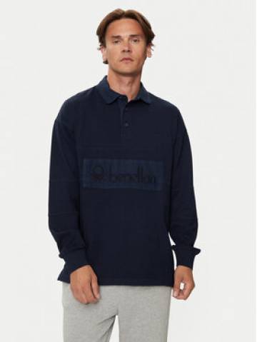 United Colors Of Benetton Поло 3G9WU3020 Cиній Regular Fit United Colors Of Benetton Поло 3G9WU3020 Cиній Regular Fit