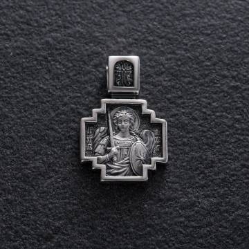 Серебряная ладанка "Архангел Михаил. Молитва" 131487 Серебряная ладанка "Архангел Михаил. Молитва" 131487