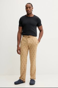 Хлопковые пижамные брюки Polo Ralph Lauren