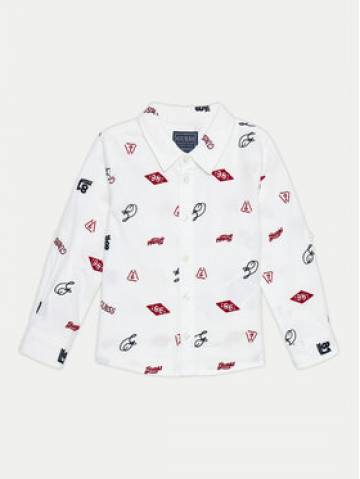 Guess Сорочка N4BH02 W9CL0 Білий Regular Fit Guess Сорочка N4BH02 W9CL0 Білий Regular Fit