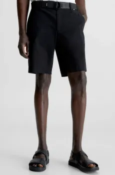 Мужские черные шорты MODERN TWILL Черный 29 Calvin Klein K10K111788