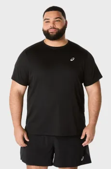 Мужская черная футболка Черный M Asics 2011D221-001
