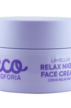 Ночной крем для лица Ecoforia Lavender Clouds Relax Night Face Cream, 50 мл