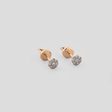 Золотые серьги Minimal 2100828201-ч Золотые серьги Minimal 2100828201-ч