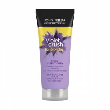 Кондиционер John Frieda Violet Crush For Blondes Purple Conditioner для нейтрализации желтизны волос, 75 мл Кондиционер John Frieda Violet Crush For Blondes Purple Conditioner для нейтрализации желтизны волос, 75 мл