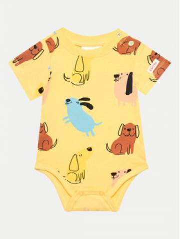 Coccodrillo Дитяче боді WC4112202HBN Оранжевий Coccodrillo Дитяче боді WC4112202HBN Оранжевий