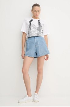 Джинсовые шорты Emporio Armani