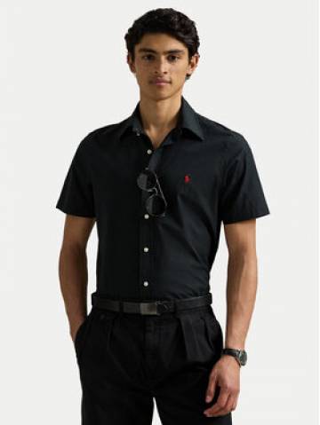 Polo Ralph Lauren Сорочка 710945315003 Чорний Custom Fit Polo Ralph Lauren Сорочка 710945315003 Чорний Custom Fit