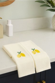 Бавовняний рушник 30x50 - білий