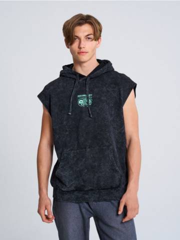 Світшот без рукавів Rick & Morty - темно-сірий Світшот без рукавів Rick & Morty - темно-сірий